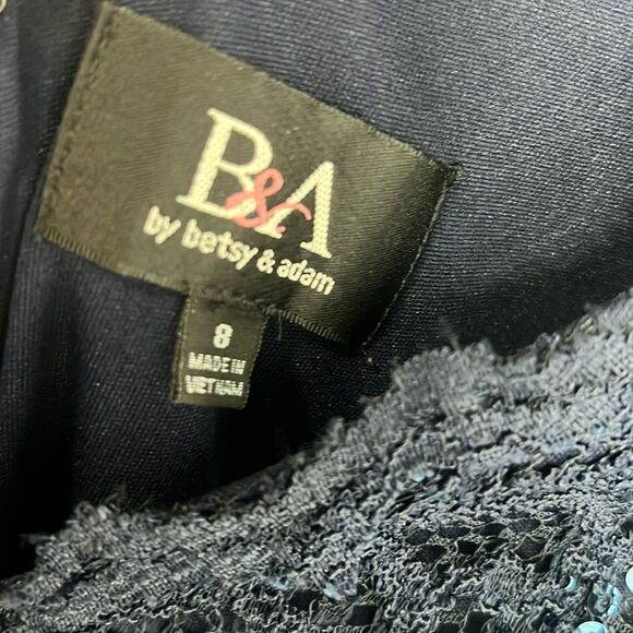 Betsy & Adam Lace Bodice Dress - Picture 6 of 8